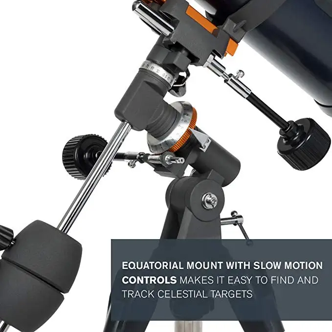Профессиональный астрономический телескоп Celestron AstroMaster 130EQ Newtonian Reflector Профессиональный Мощный