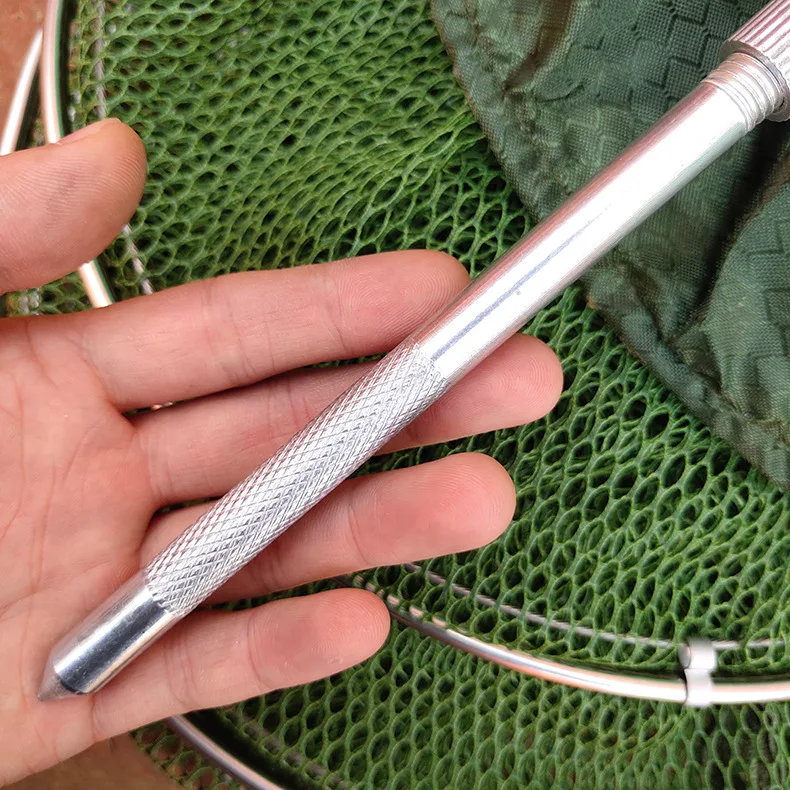 Comprar Alta calidad 1,5 2,0 2,5 3,0 4,0 M 5 capas de aluminio Real Borde de anillo de secado rápido pegamento de red de camarón red de pesca en jaula B348