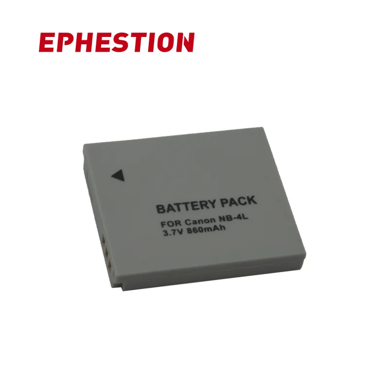 

EPHESTION NB-4L NB4L NB 4L Batteries for Canon IXUS 30 40 50 55 60 65 80 100 I20 110 115 120 130 IS 117 220 225 230 255 Battery