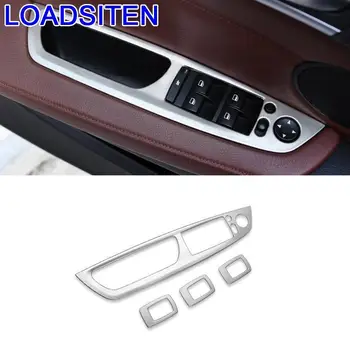 

Automovil Chromium Auto Automobile Window Button Interior Accessories Modification Mouldings Parts Covers 17 FOR BMW 2 series