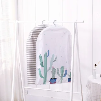 

Cloth Dust Cover Garment Wedding Dress Hanging Clothes Dust Hair Bag Storage For Garments Dust Covers Real Fur Coat CCU200D 4