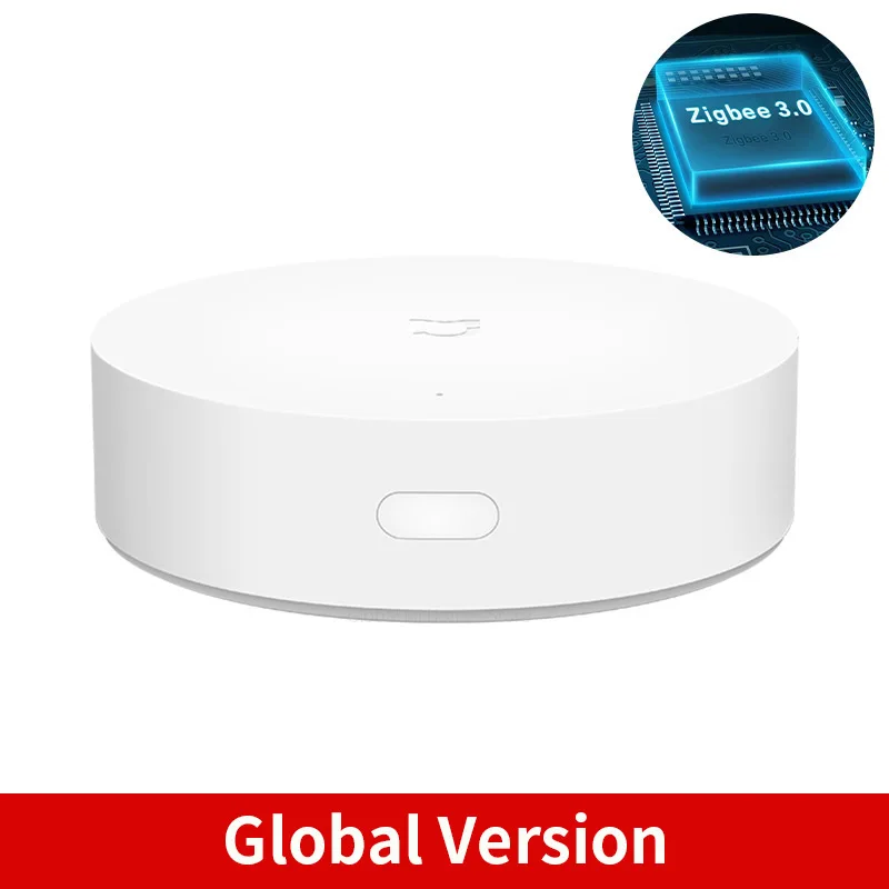 Global Xiaomi Mi Smart Home Hub Multimode Gateway Wi-Fi zigbee Ble Mesh Hub Work With Mijia APP Apple Homekit Intelligent 