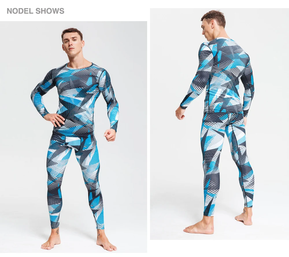 Mens Thermal Underwear - Winter Sports Base Layer 