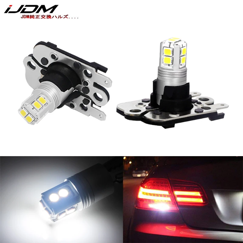 IJDM Canbus 10SMD 3030 PW16W PH16W светодиодные резервные лампы заднего хода для 11 13 BMW E92 328i 335i M3