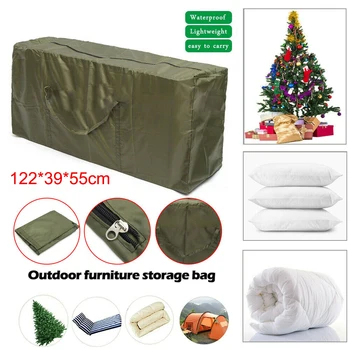 

Outdoor Waterproof Cushion Storage Bag Christmas Tree Organizer Home Multi-Function Large Capacity Sundries Finishing Container