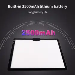 Planche de traçage pliable et Rechargeable de haute qualité, pour dessin d'animation, pochoir LED 