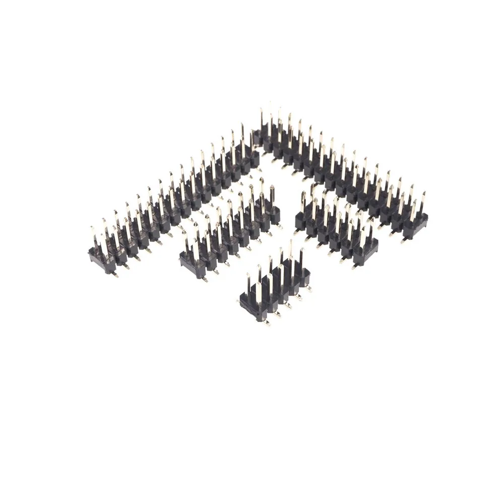 1000 шт. прямое двустороннее поверхностное крепление 2 54 мм PCB SMD/SMT 4 6 8 10 12 14 16 20 26 30 44 50