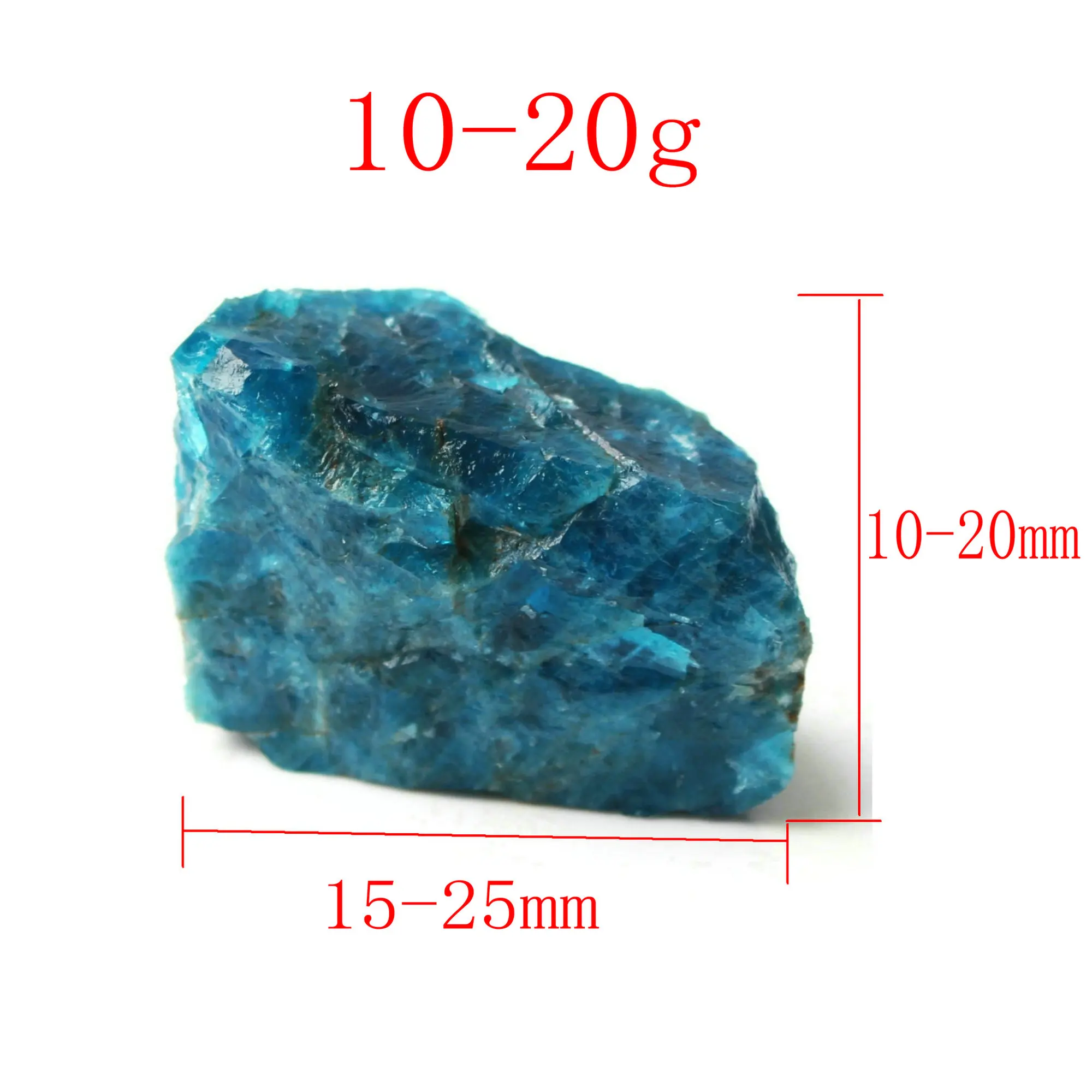Natural Apatite Amazonite Crystal Rough Stone Mineral Specimen Healing Gemstone