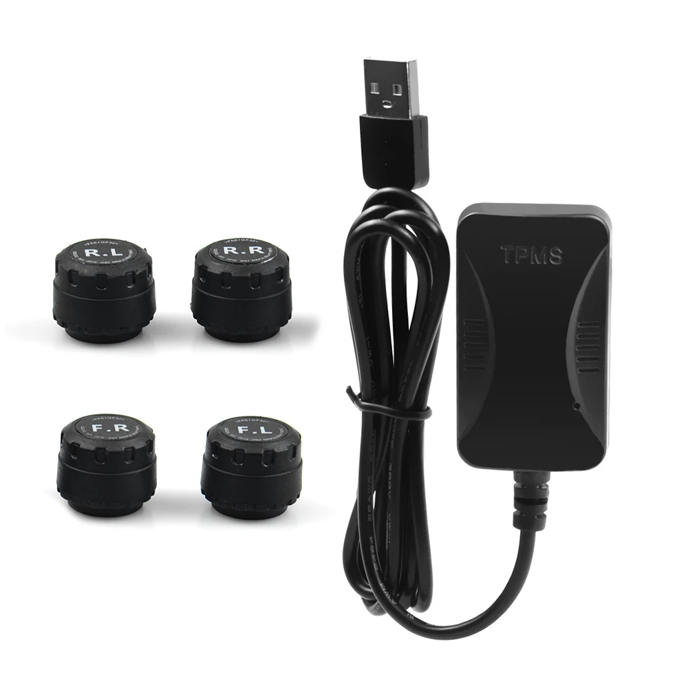 Система мониторинга давления в шинах USB TPMS для навигации на Android с 4