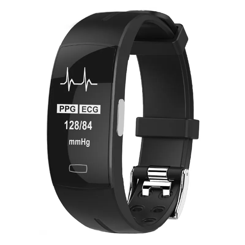 

H66 blood pressure measurement band heart rate monitor PPG ECG smart bracelet watch Activity fitness tracker wristband