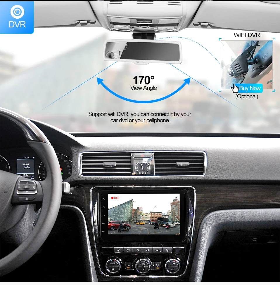 Cheap EU/RU Warehouse CDZ8060 2G android 9.0 car dvd player for VW polo golf passat tiguan skoda yeti superb rapid for skoda gps navi 22