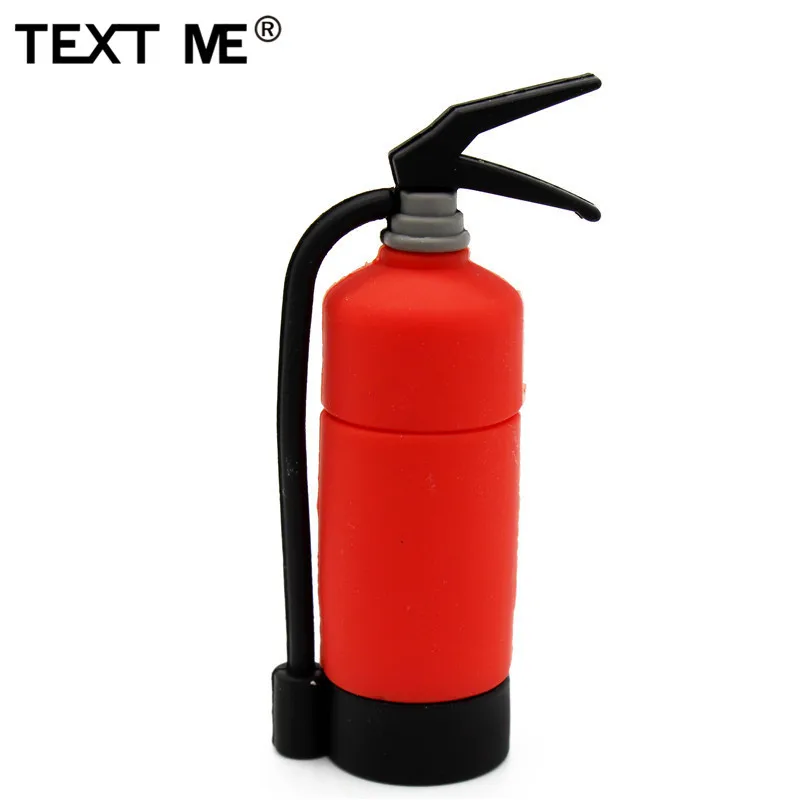 TEXT ME мультяшный мини Огнетушитель usb2.0 4 ГБ 8 16 32 64 флеш накопитель USB флешка