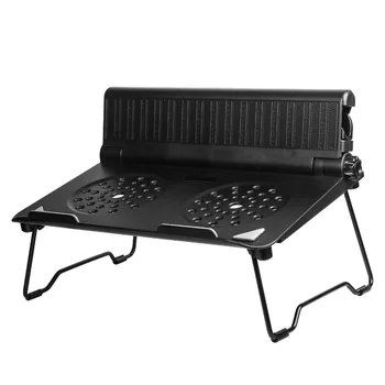 

Ergonomic Angle Adjustable Anti Slip Universal Riser Desk Laptop Stand Portable Foldable With Heat Vent Phone Bracket Hands Free