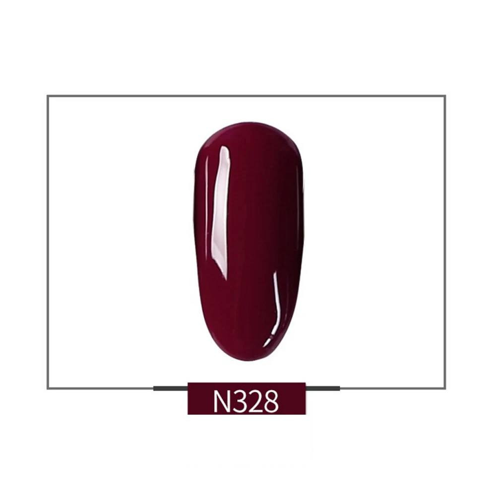 Серия красное вино 7,3 мл/15 мл УФ гель лак для ногтей светодиодный цветной гель для ногтей Полупостоянный гель лак для ногтей - Цвет: N328   15ML