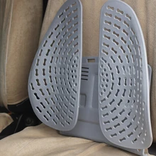 Креативная Автомобильная подушка для поддержки поясницы Удобная дышащая для автокресла офисное домашнее кресло облегчающая боль поясная подушка для поддержки спины