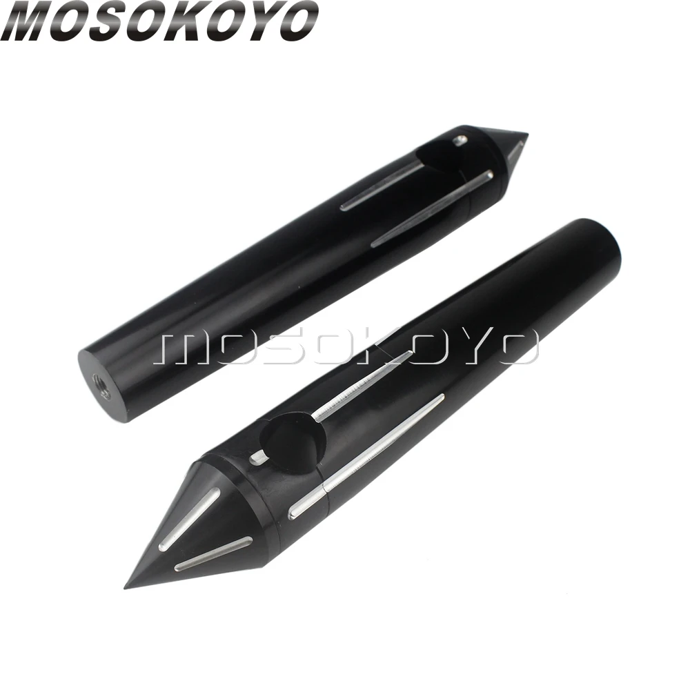 8-Rise-Motorcycle-Custom-1-inch-Spike-Handlebar-Risers-1-Bar-Mount-For ...