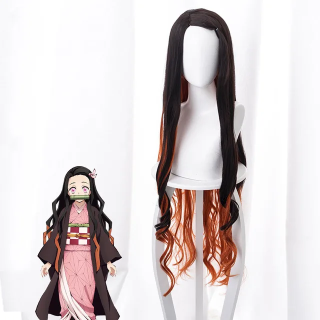 Популярные Аниме Kamado Nezuko Hunter костюмы для косплея Kimetsu no Yaiba Женские кимоно розовые