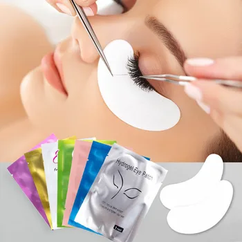 

250Pairs Paper Patches Eyelash Under Gel Pads Hydrogel Collagen Lint for Lashes Extension Tips Sticker Wraps Eyelashes Tools