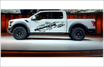 

For 2Pcs/Pair Ford Raptor F150 2x graphics vinyl body decals stickers logo premium quality