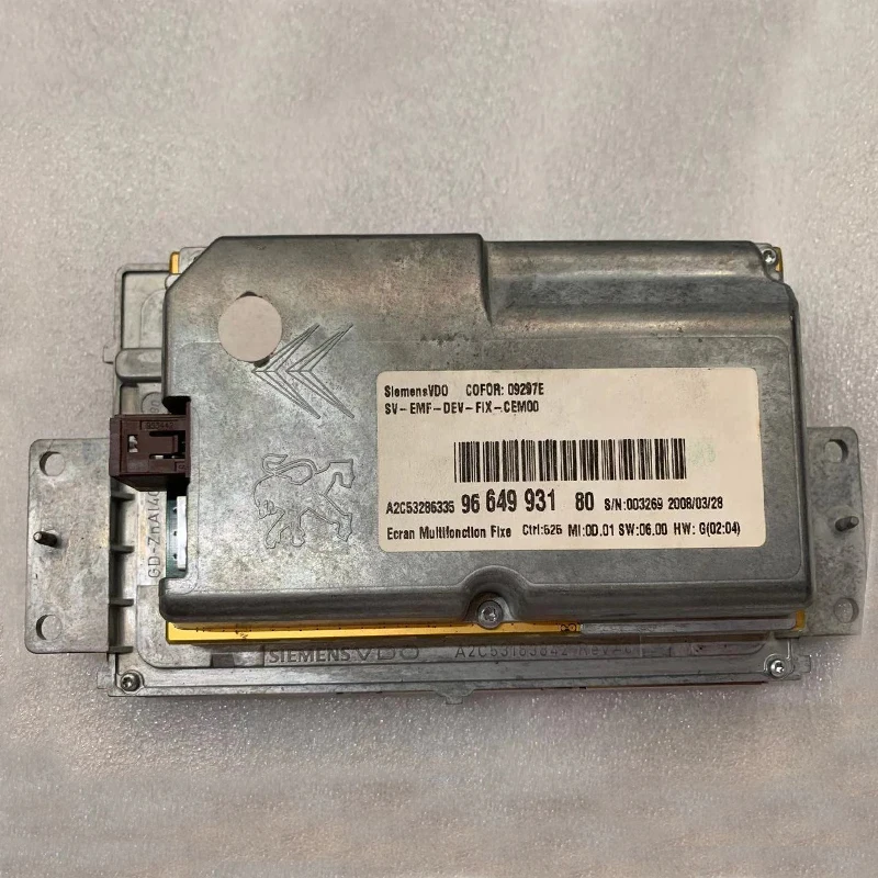 Original Car Navigation Screen Peugeot / Citroen 7-inch Display Assembly LCD Module For Car Auto Replacement