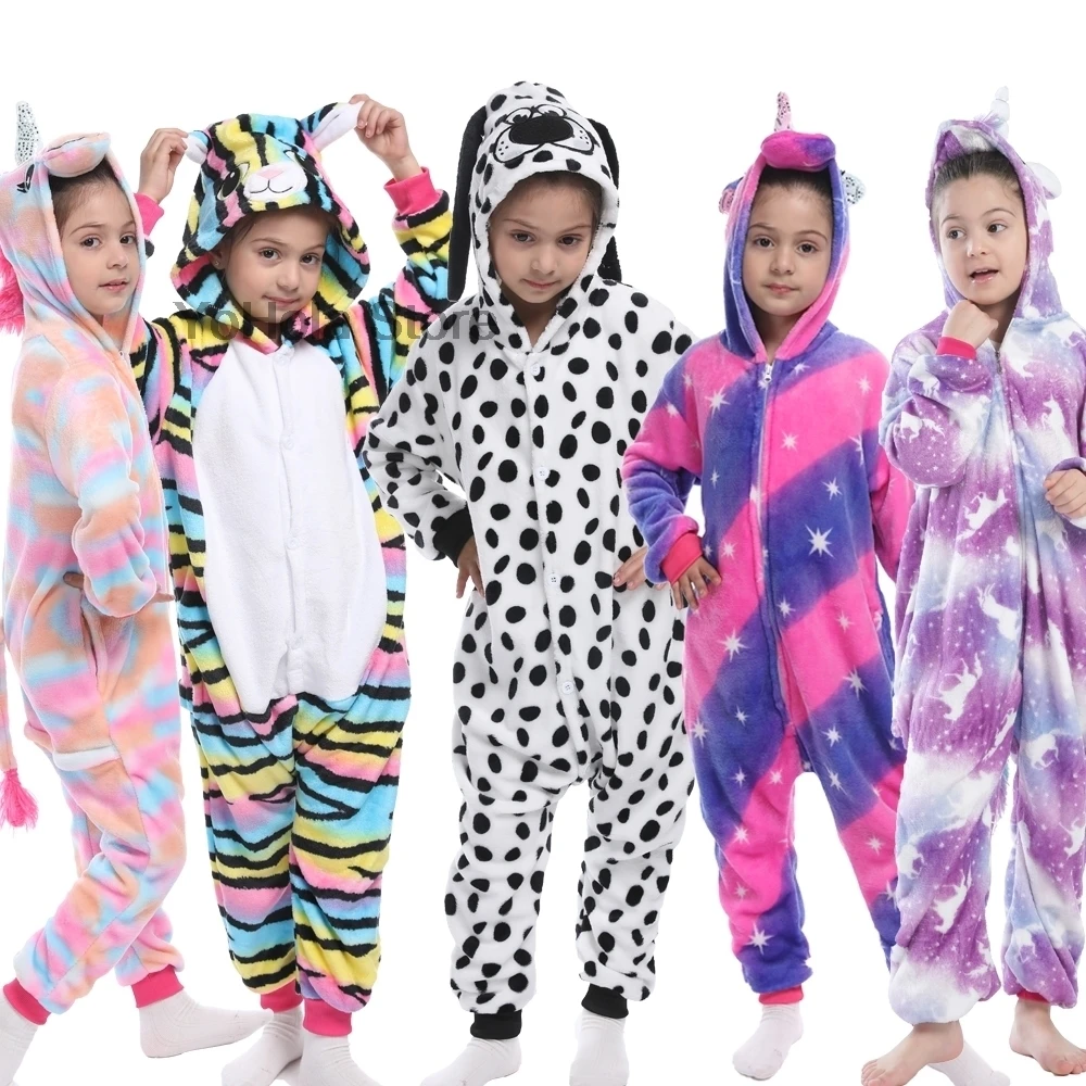 Rodeo lid Terughoudendheid Kinderen Kigurumi Eenhoorn Pyjama Kids Baby Dier Overalls Jumpsuit Onesie  Dinosaurus Pyjama Nachtkleding Meisjes Cosplay Pijamas|Babypakje| -  AliExpress