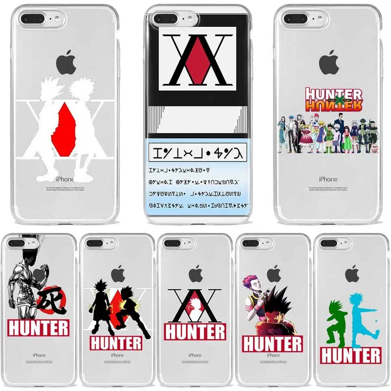 

Hunter x Hunter HXH Anime Hunter X hunter 3 Soft Silicone Phone Case Cover Shell For iPhone 5s Se 6 6s 7 8 Plus X XR XS MAX Capa