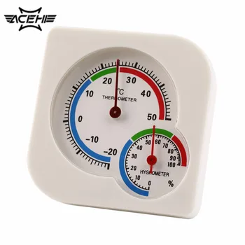 

Hot Sale WS-A7 Multifunction Thermometer Indoor Outdoor Mini Wet Hygrometer Humidity Thermometer White Temperature Meter