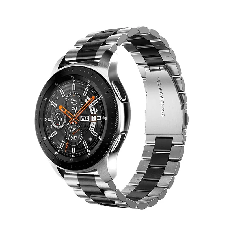 Ремешок металлический для Huawei watch 2 amazfit bip браслет Samsung Gear S3 S2 sport Classic huawei gt galaxy 42 мм