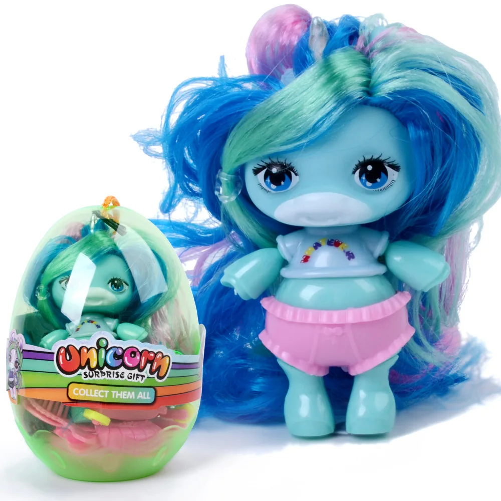 Сюрприз игрушка Poopsies кукла волосы единорога Silcone куклы яйцо игрушка с длинными волосами для рождества девочки детский подарок