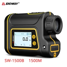 Sndway launch лазерный дальномер 6x телескоп лазерный дальномер 1000 м/1500 м дальномер для охоты/гольфа/спорта/инженера