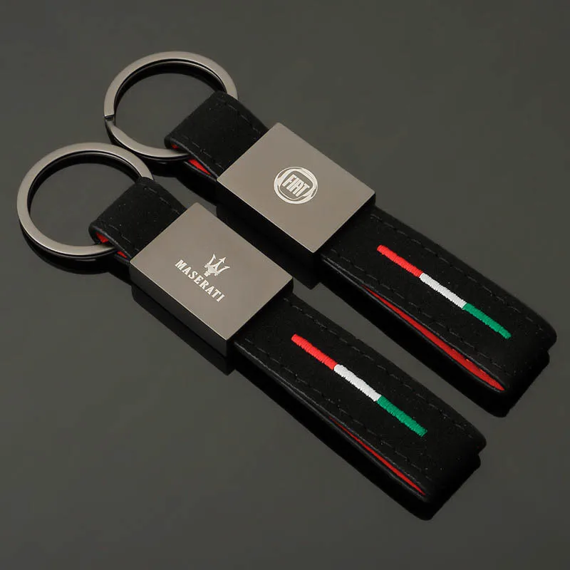 

1PCS Fashion Leather Car Keychain Home Key Ring Man and Woman Waist Hanging Key Chains For Audi BMW Volvo Lexus KIA Toyota