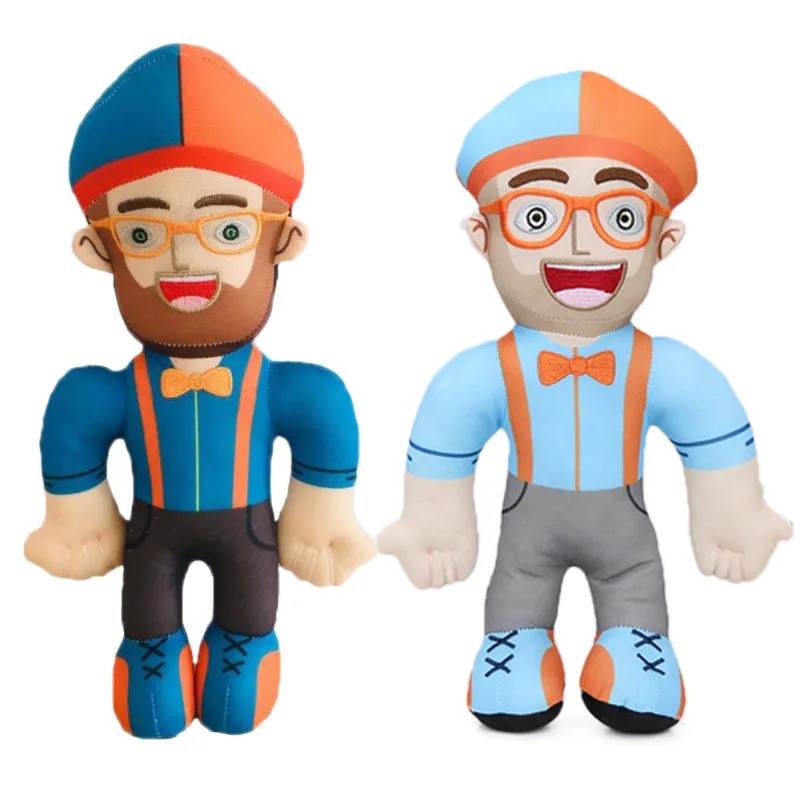 5 Обучающие Blippi плюшевые куклы 30-32 см мягкие игрушки куклы для детей ясельного возраста Blippi шляпа Косплэй Опора подарок для ребенка