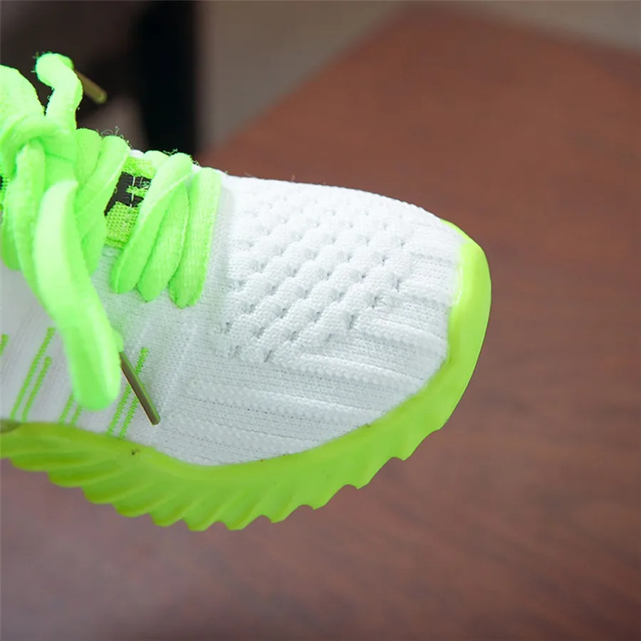 Children's sneakers LED lights boys and girls candy color soccer shoes LED light sports shoes casual shoes light shoes #40J30 (19)