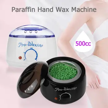 

Professional 500CC Wax Heater Warmer SPA Hand Epilator Feet Paraffin Wax Machine With 4x100g Wax Bean Body Hair Removal Tool