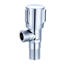 Медь угловой вентиль плоский Медь угловой клапан водонагревателя водозапорный кран унитаз впускной клапан горячей и холодной треугольный клапан Ману