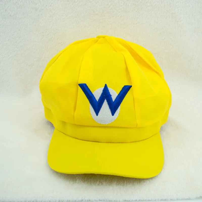 HaiCospl Luigi Bros Dome Cotton Caps Classic Anime Super Mario Cosplay Props Hats Boys Girls Baseball Cap Kids Adult Accessories -Zentai shop online H999d98f7bc874280a9bc72540d8f60649.jpg