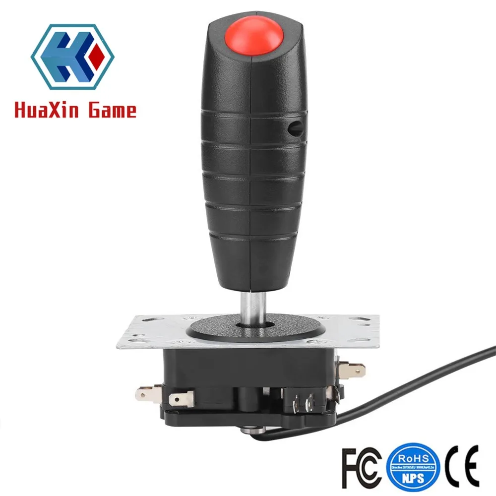 

2Pcs 8 Way Flight Joystick with Trigger & Top Fire Button For Arcade game