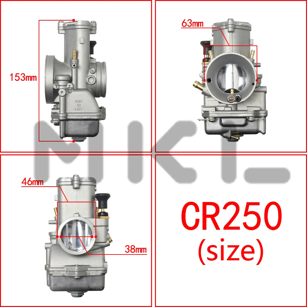 TMX38 TX38 Carburetor For Mikuni TMX PWK PWM Carb Radial Flat Slide 2017 KTM125SX/250XC XR CR250 250XC XR CR XC 250 - - Racext 29