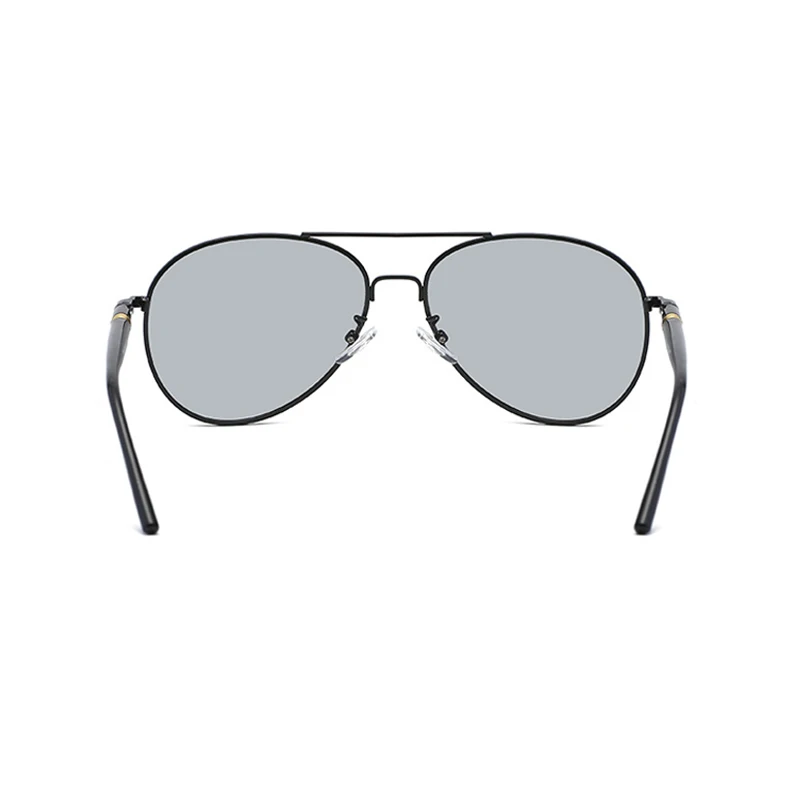 Мужские поляризованные солнцезащитные очки с металлической оправой черные/коричневые UV400 очки мужские солнцезащитные очки водителя