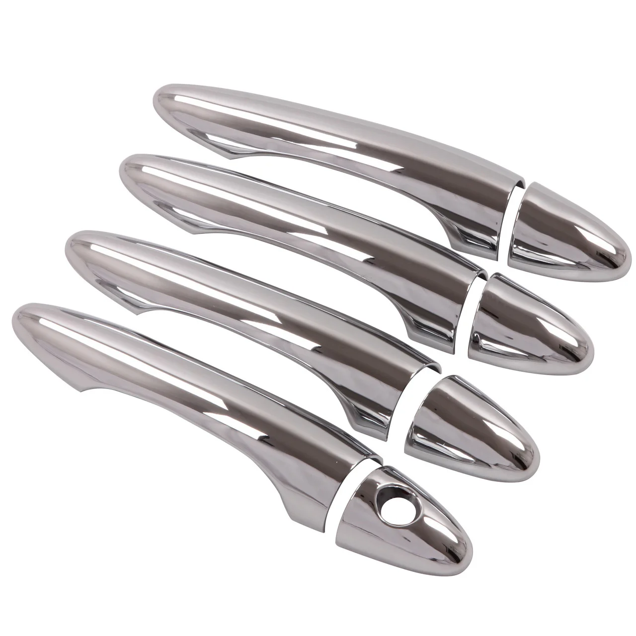 Chrome Door Handle Covers For Kia Optima K5 (2016-2019) – 8Pcs Exterior Trim, Sleek & Shiny Upgrade