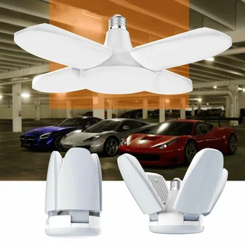 

Super Bright Industrial Lighting 60W E27 Led Fan Garage Light 5400LM 85-265V 2835 Led High Bay Industrial Lamp for workshop