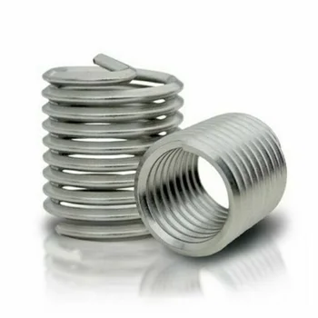 

Tools Thread Repair Metric Stripped Inserts M6-M18 Helicoil Wire Stainless steel Silver