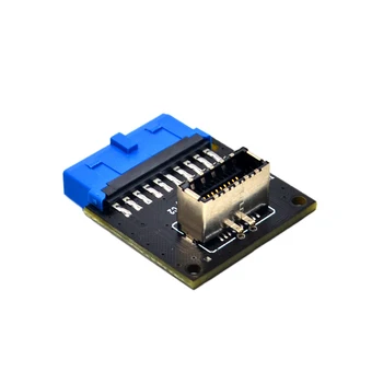 

Computer Connectors USB 3.1 Front Panel PC Socket to USB 3.0 20Pin Header Extension Adapter for ASUS Motherboard PW-INC1TR