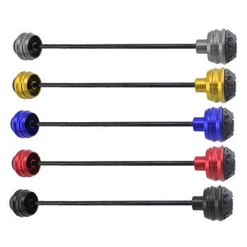 

Motorcycle Front Rear CNC Axle Fork Sliders Crash Protector for S1000 RR S1000RR 2010-2017 S1000XR S1000R 2014 2015 2016 2017