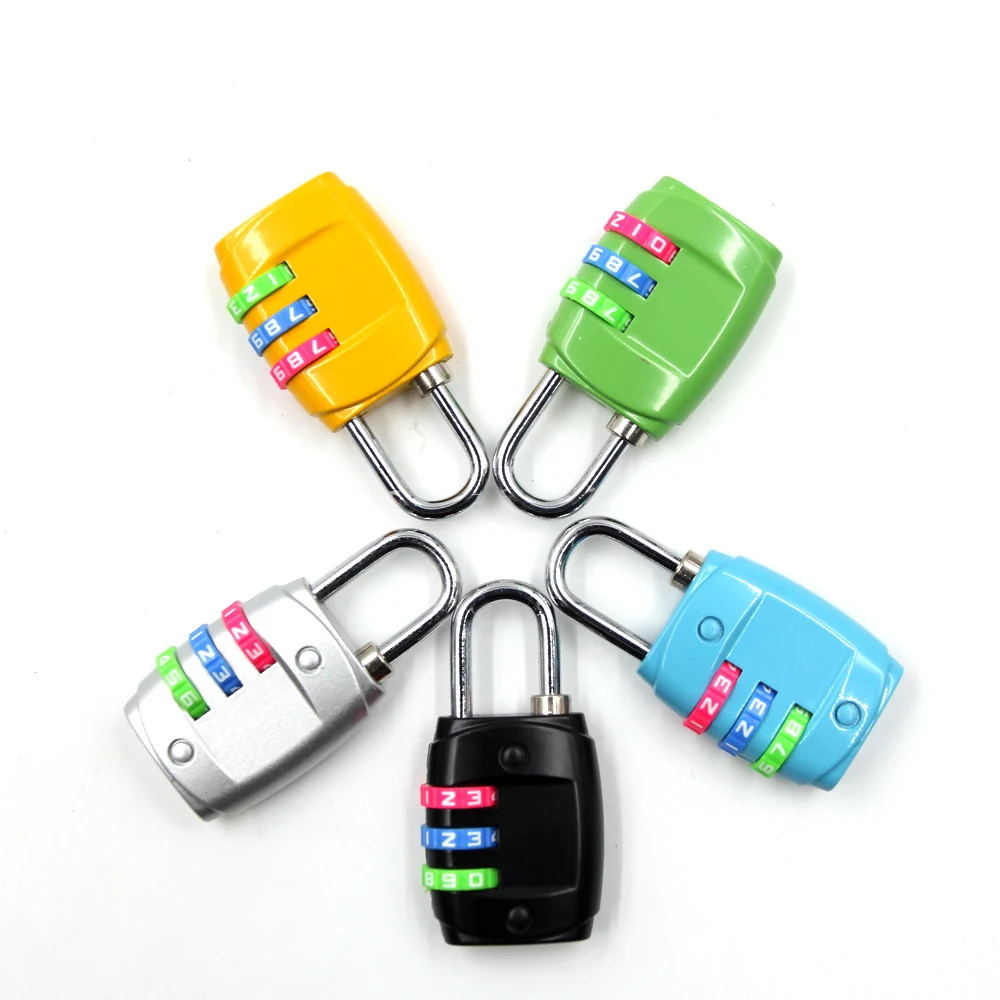 

New 3 Digit Combination Password Lock Padlock Code Lock Outdoor Security Lock for Travel Suitcase Baggage Luggage Backpack Drawe