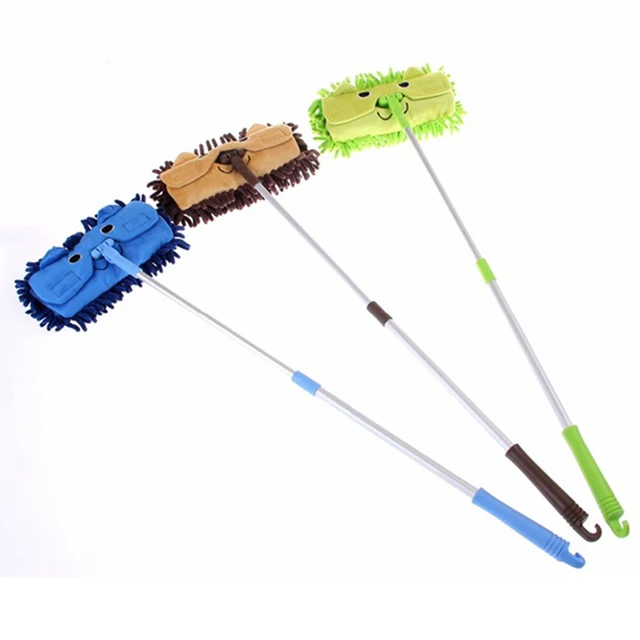 Kids Broom Cleaning Mop, Children Mini Housekeeping Cleaning Tools, Pretend Play Role Educational Develop Skills Toy 1