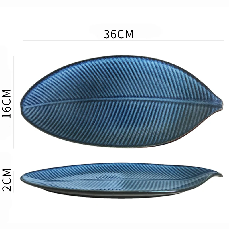 B blue 36x16cm