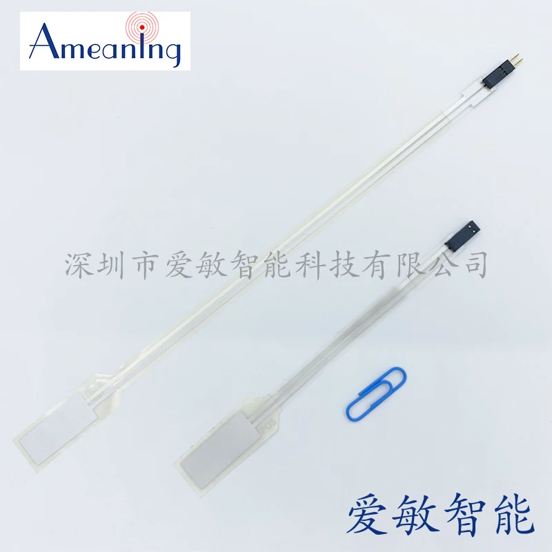 PVDF Piezoelectric Film Vibration Sensor FDT1-028K Breath Pulse Motion Monitoring Flexible Lead | Инструменты