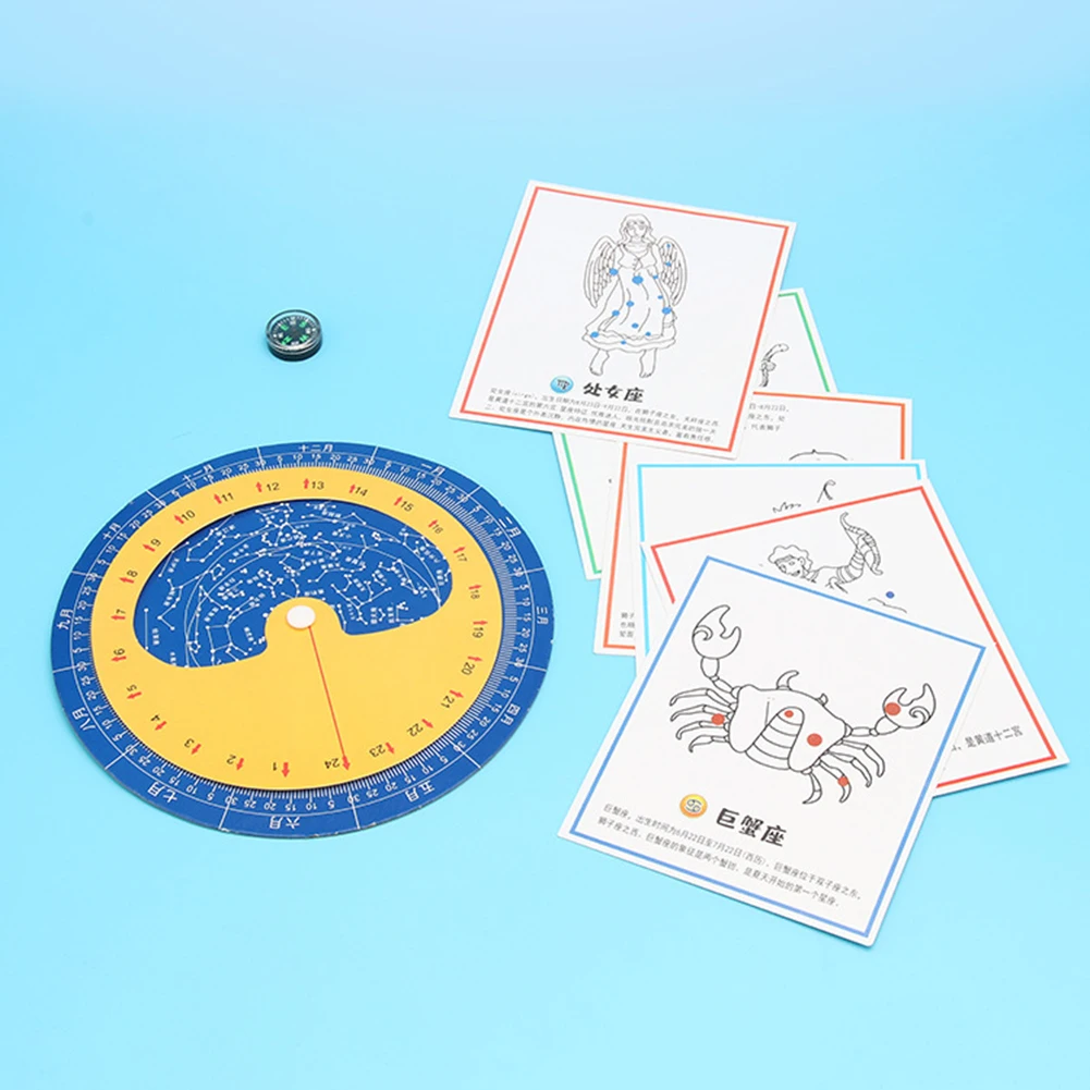 Kids DIY 12 Constellations Cognition Toys Learning Intellectual Craft Kits Craft Kit Handmade Craft Intellectual Kits