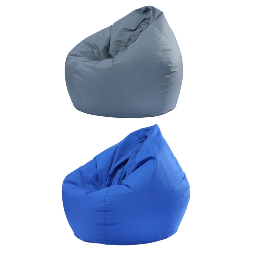 Waterproof Large Bean Bag Covers for Stuffed Animal Storage Toy Storage Bean Bag Furniture Cover Living Room Chair Cover